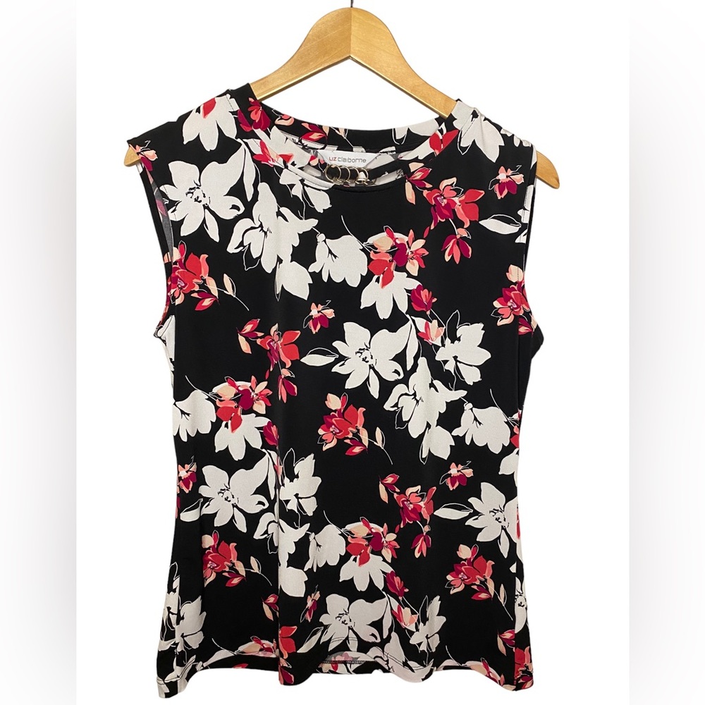 Liz Claiborne Sleeveless Blouse Size: M